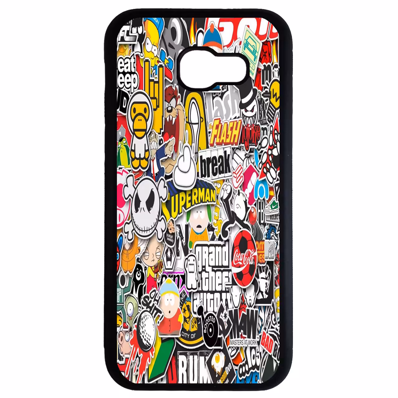 کاور طرح شلوغ کد 8677 مناسب برای گوشی موبایل سامسونگ galaxy j5 prime