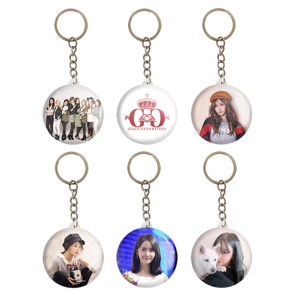 جاکلیدی خندالو مدل گروه Girls Generation کد 584A مجموعه 6 عددی