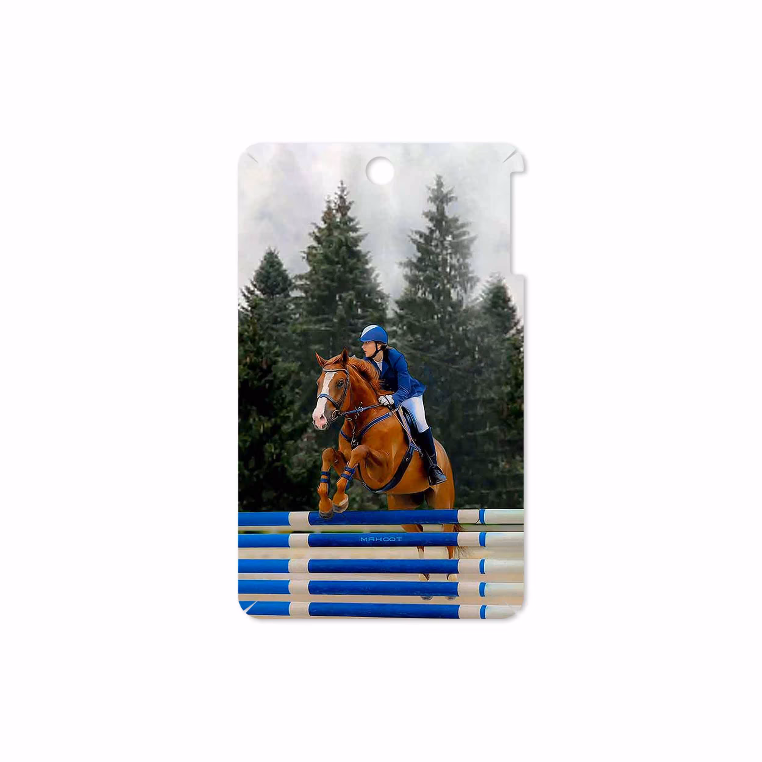 برچسب پوششی ماهوت مدل Equestrianism مناسب برای تبلت لنوو A7-50 A3500 2014