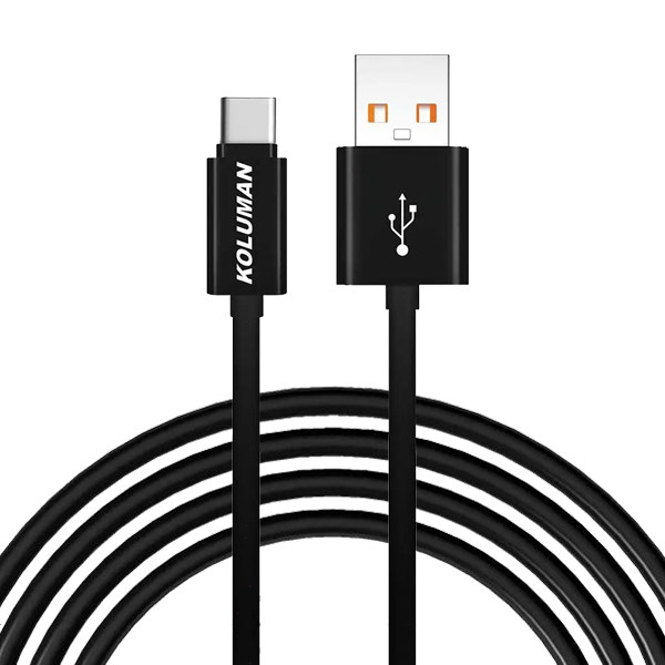کابل تبدیل USB به USB-C کلومن مدل DK - 14 طول 1 متر