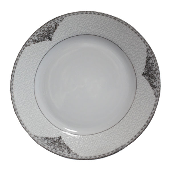 بشقاب غذاخوری چینی پارس کد 11-463 بسته 6 عددی