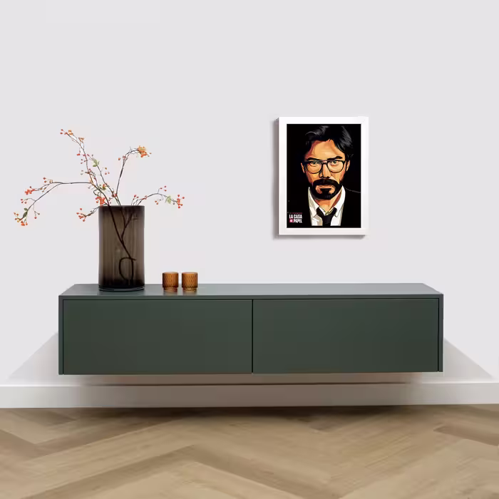 تابلو مدل سریال مانی هایست la casa de papel W381