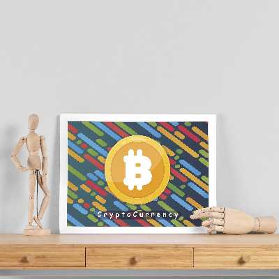 تابلو مدل بیت کوین کد WBCRO1