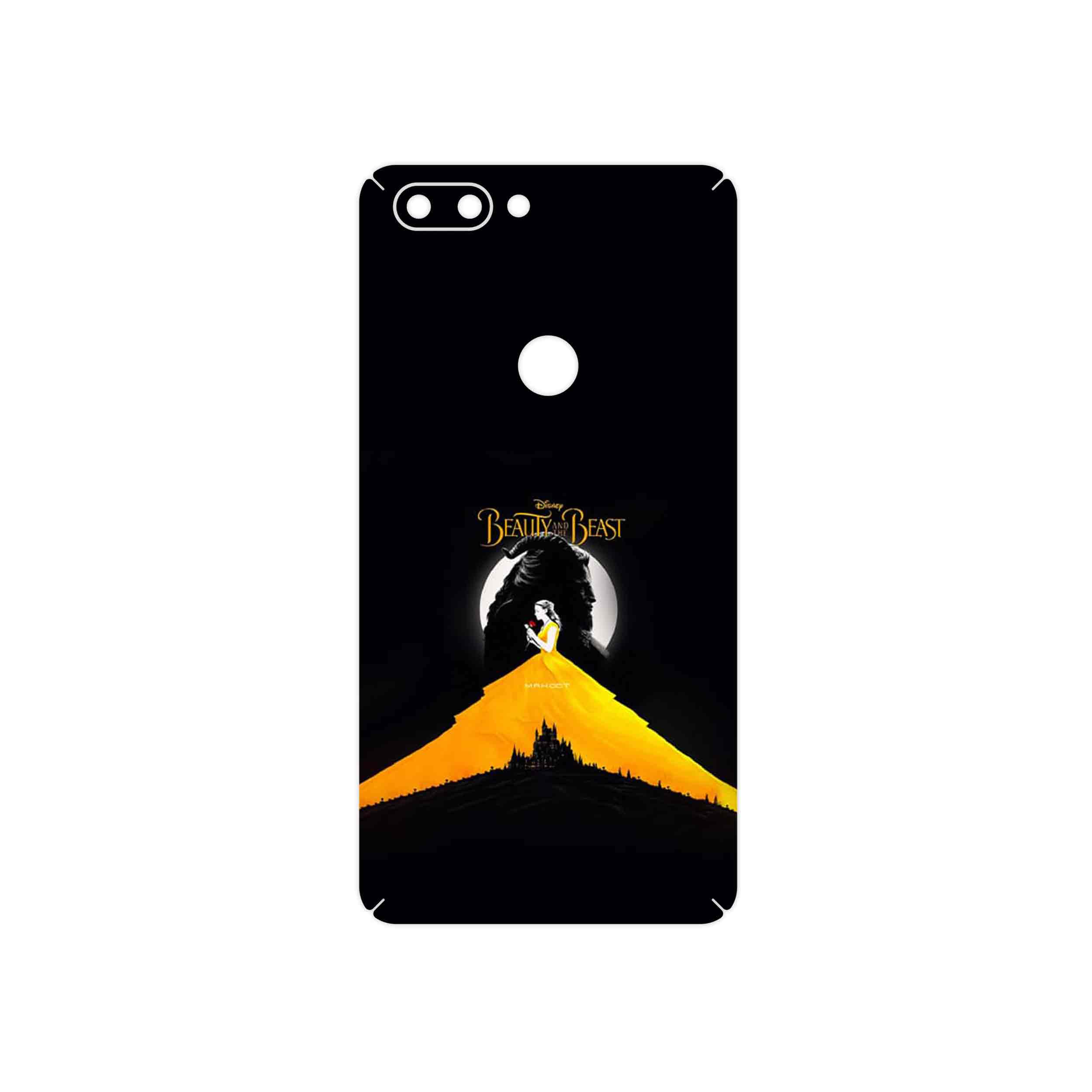برچسب پوششی ماهوت مدل Beauty and the Beast مناسب برای گوشی موبایل تکنو Phantom 8