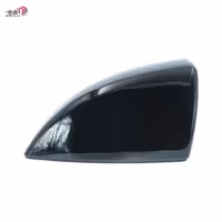 قاب رنگی (فلاپ) روکش آینه بغل دنا پلاس X409 چپ مشکی 9988 آبنوس