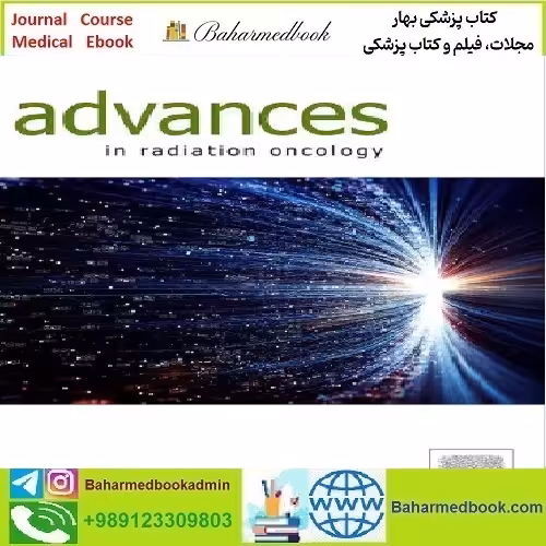 Advances in Radiation Oncology Volume 8 Issue 1 to 5 2023