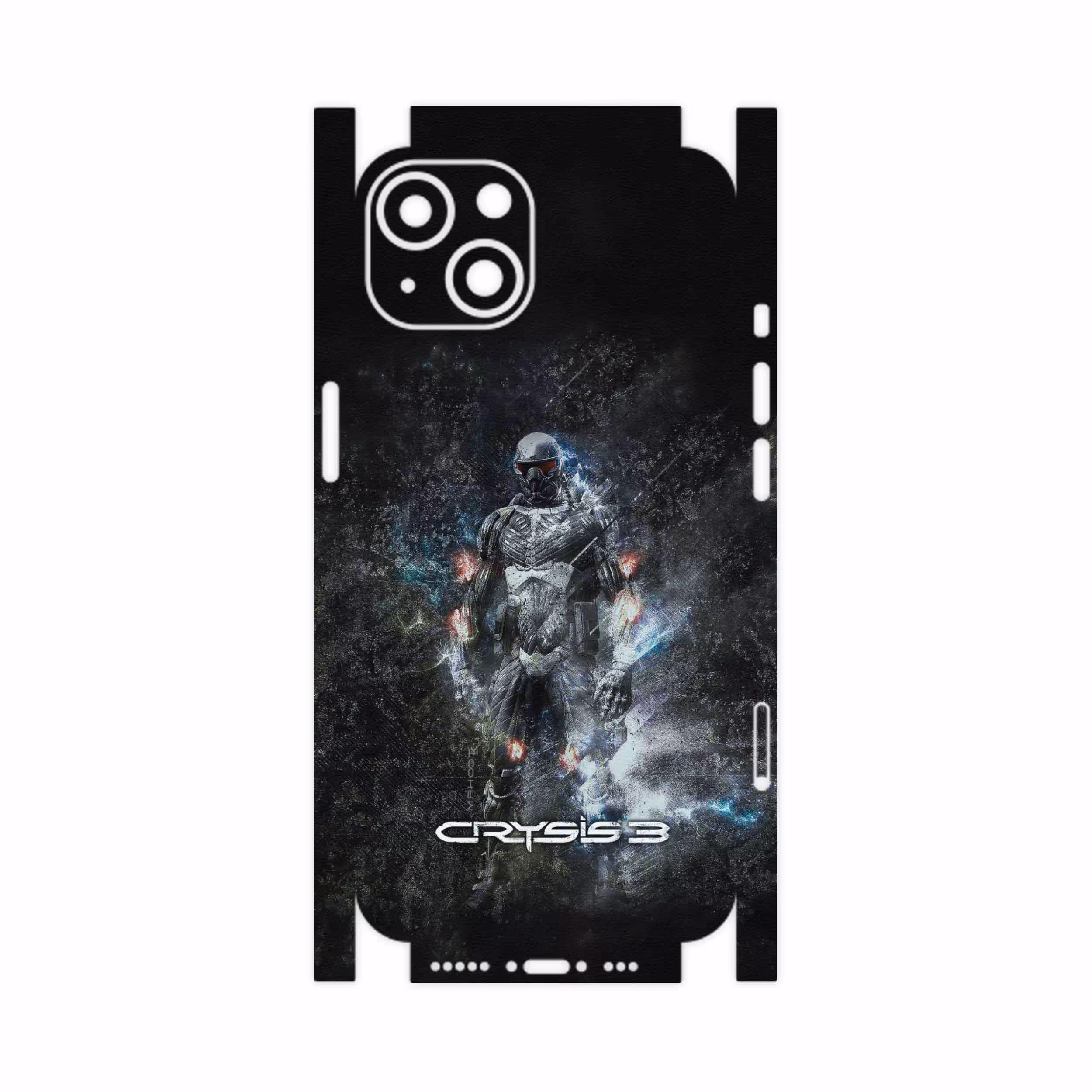 برچسب پوششی ماهوت مدل Crysis-FullSkin مناسب برای گوشی موبایل اپل iPhone 13