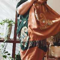 ست شال و پانچو