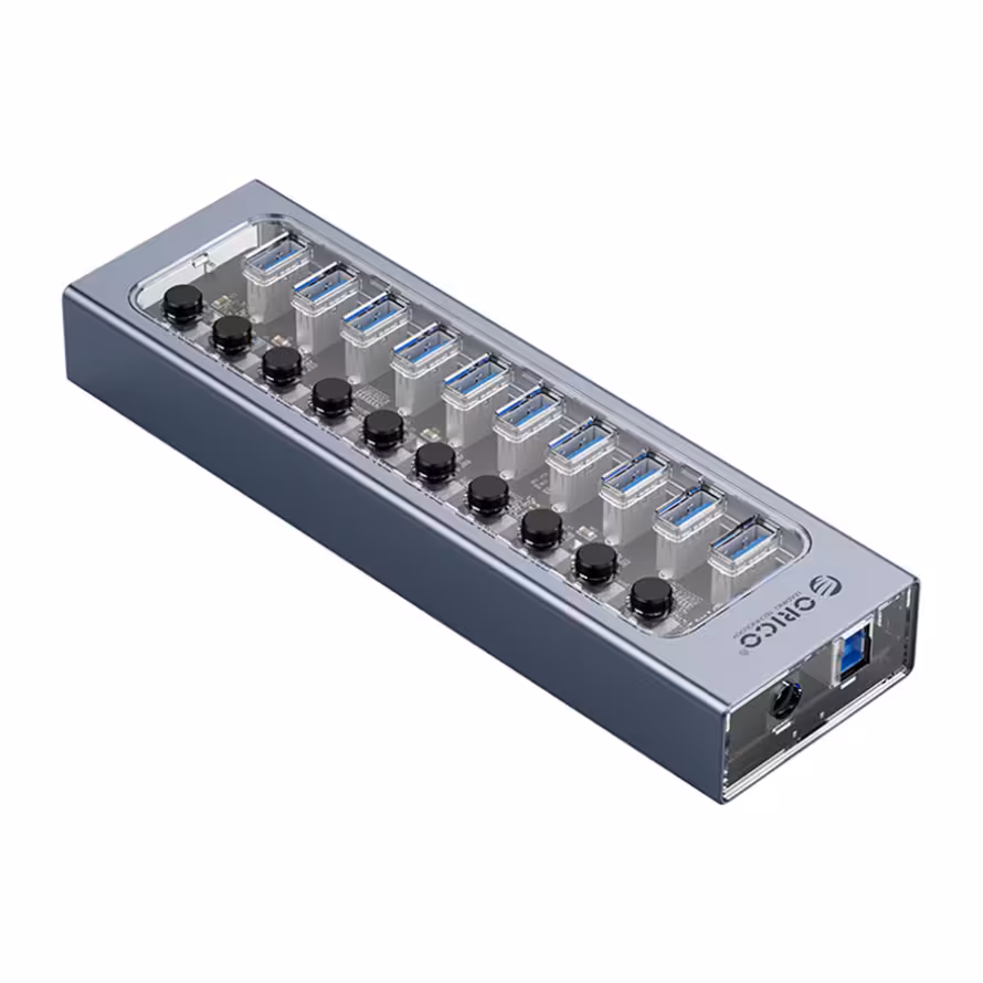 هاب 10 پورت USB 3.0 اوریکو AT2U3-10AB