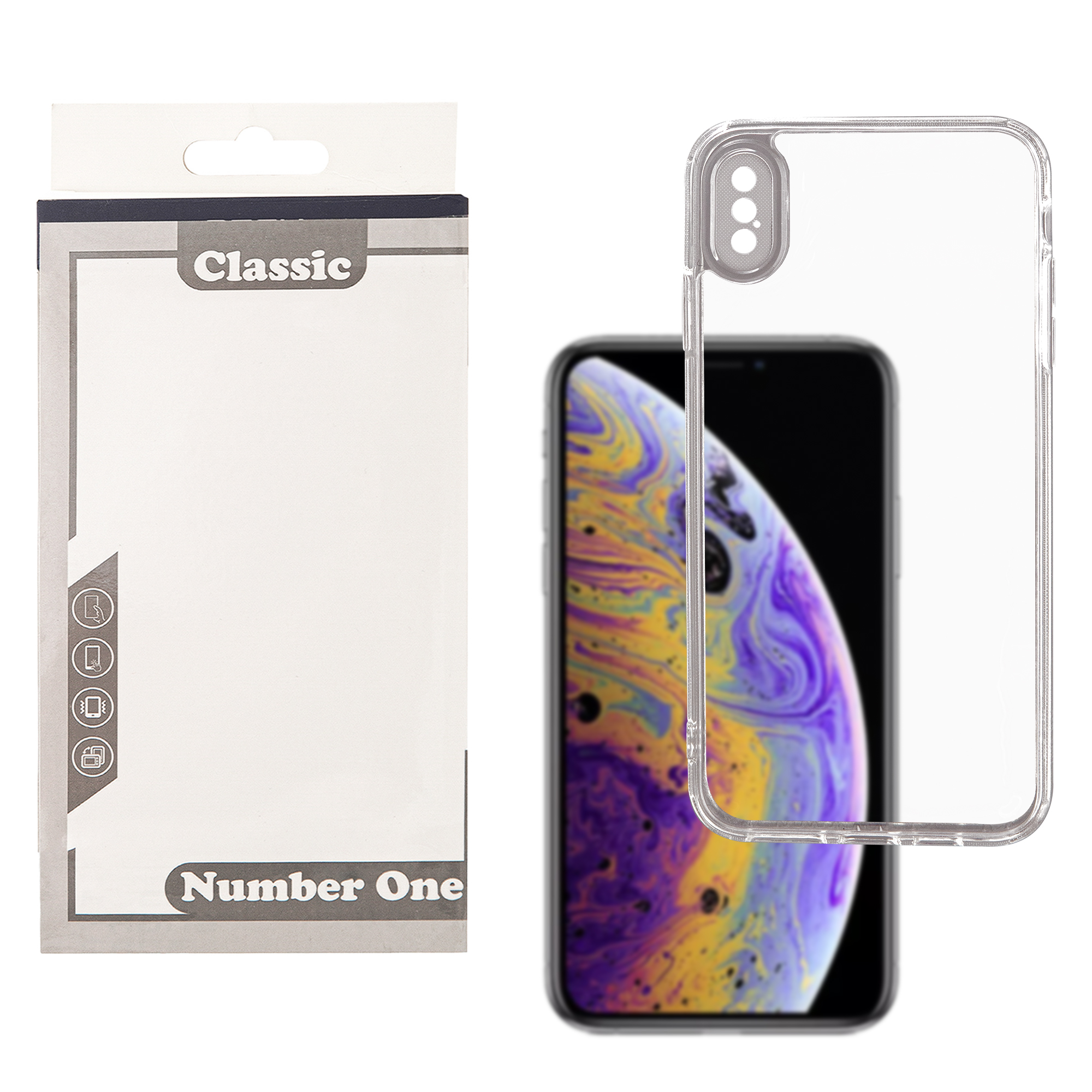 کاور کلاسیک کد KHO194 مناسب برای گوشی موبایل اپل IPHONE X / XS