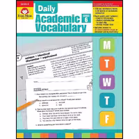 کتاب زبان اصلی EvanMoor EvanMoor Daily Academic Vocabulary Lessons for Grade    