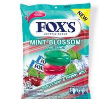آبنبات فوکس نعنا آلبالو و نعنا یخی 125 گرم FOXS

