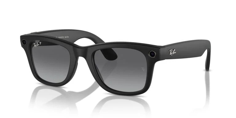 خرید عینک هوشمند ری بن متا RAY-BAN | META WAYFARER Matte Black – Graphite با بهترین قیمت
