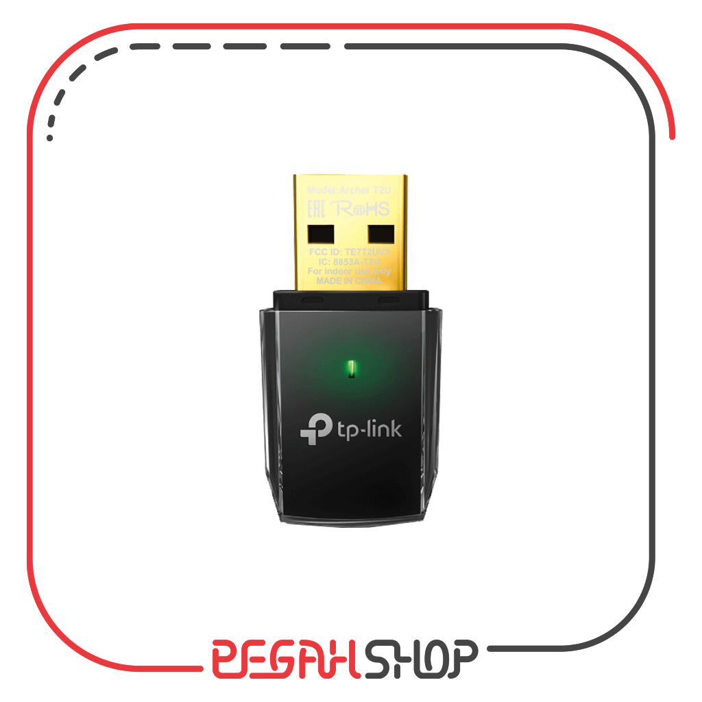 کارت شبکه USB دو باند مدل TP-Link T2U