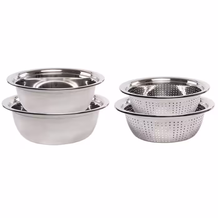 ست آبکش و لگن کد AL2628 مجموعه 4 عددی