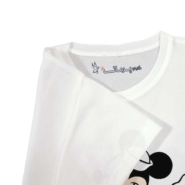 تی شرت بچگانه پرمانه طرح میکی موس کد pmt.7208