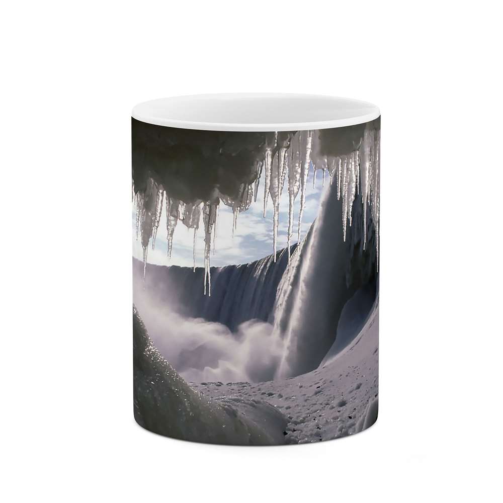 ماگ طرح منظره برفی مدل mgs07988