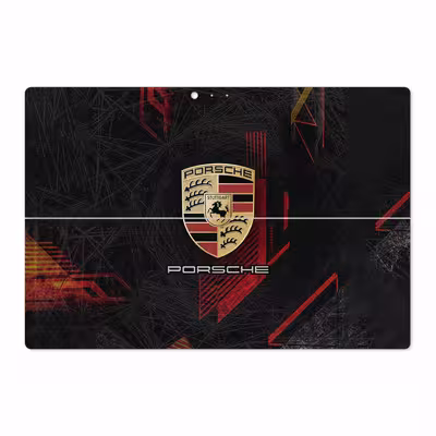 برچسب پوششی ماهوت مدل Porsche-Logo مناسب برای تبلت مایکروسافت Surface Pro 3 2014