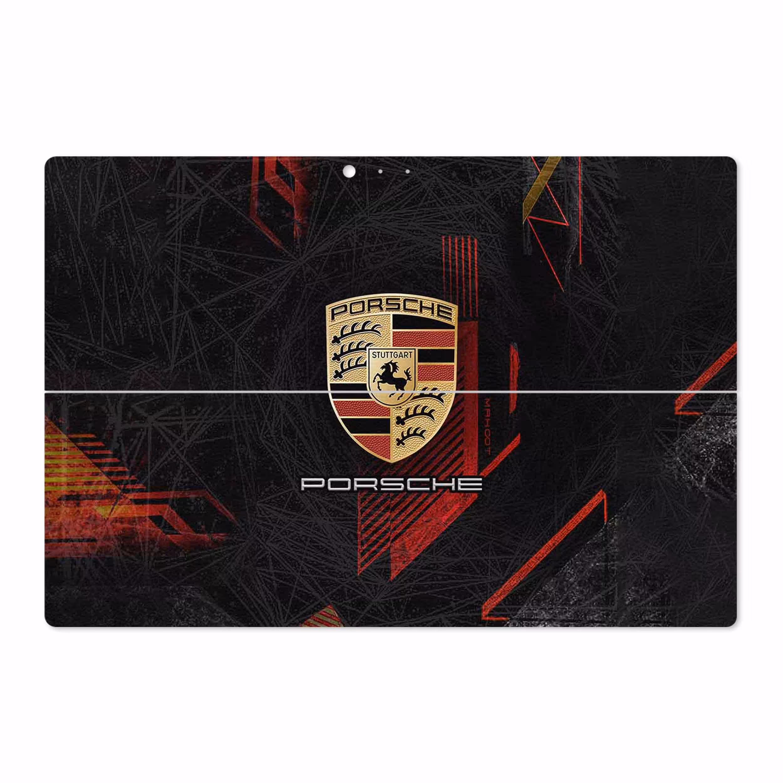 برچسب پوششی ماهوت مدل Porsche-Logo مناسب برای تبلت مایکروسافت Surface Pro 3 2014