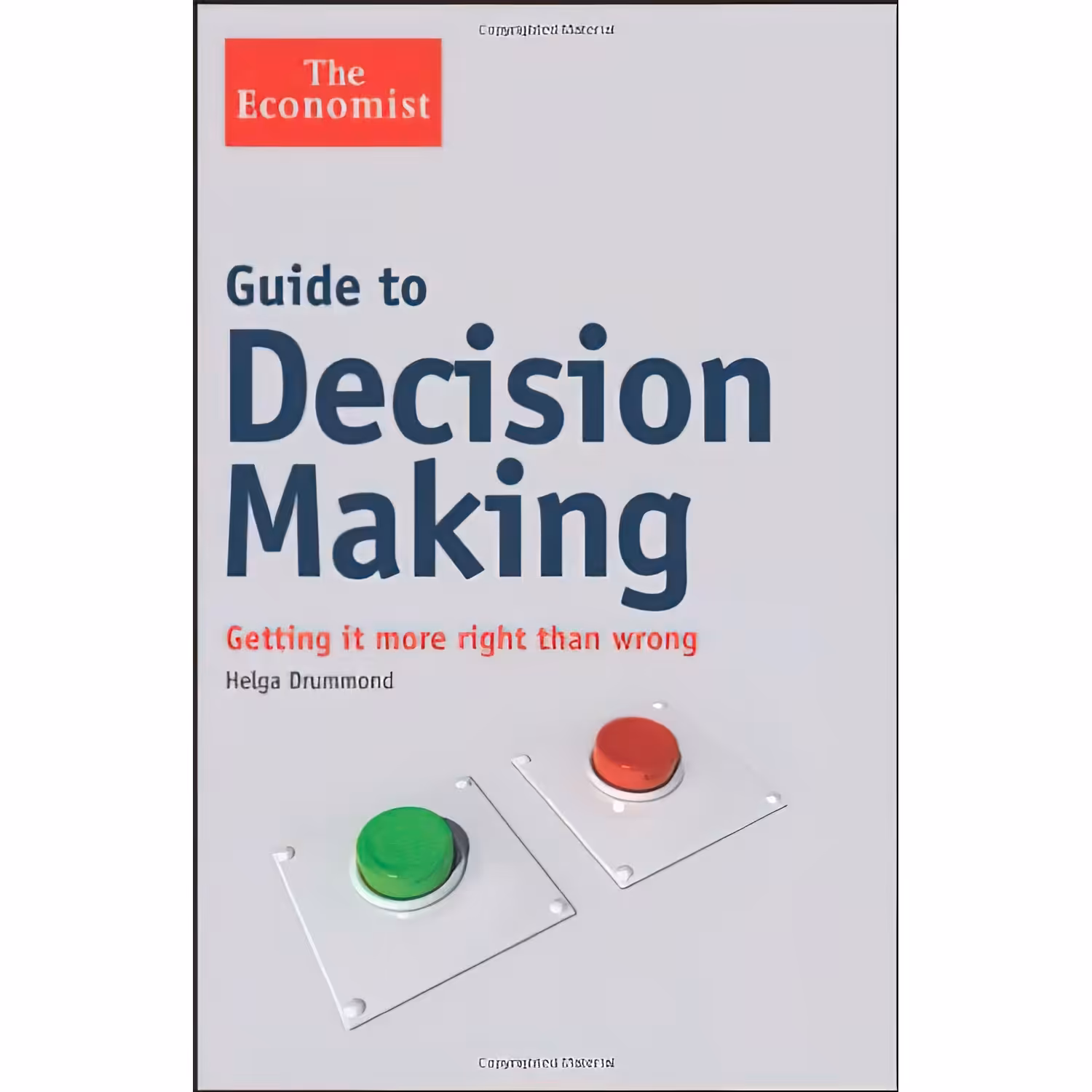 کتاب Guide to Decision Making اثر Helga Drummond انتشارات Wiley