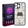 کاور گارد ایکس طرح گربه مدل Glass10545 مناسب برای گوشی موبایل اپل iPhone 13 Pro Max