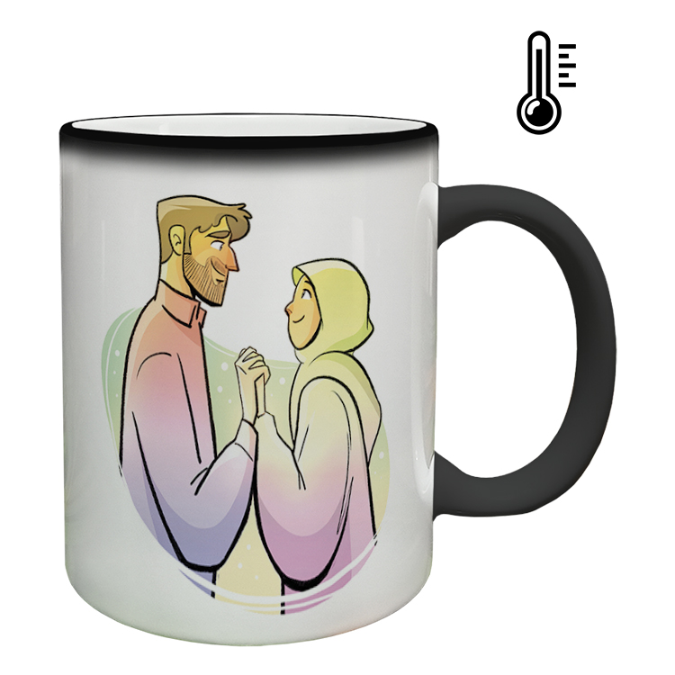 ماگ حرارتی مدل عاشقانه کد 237