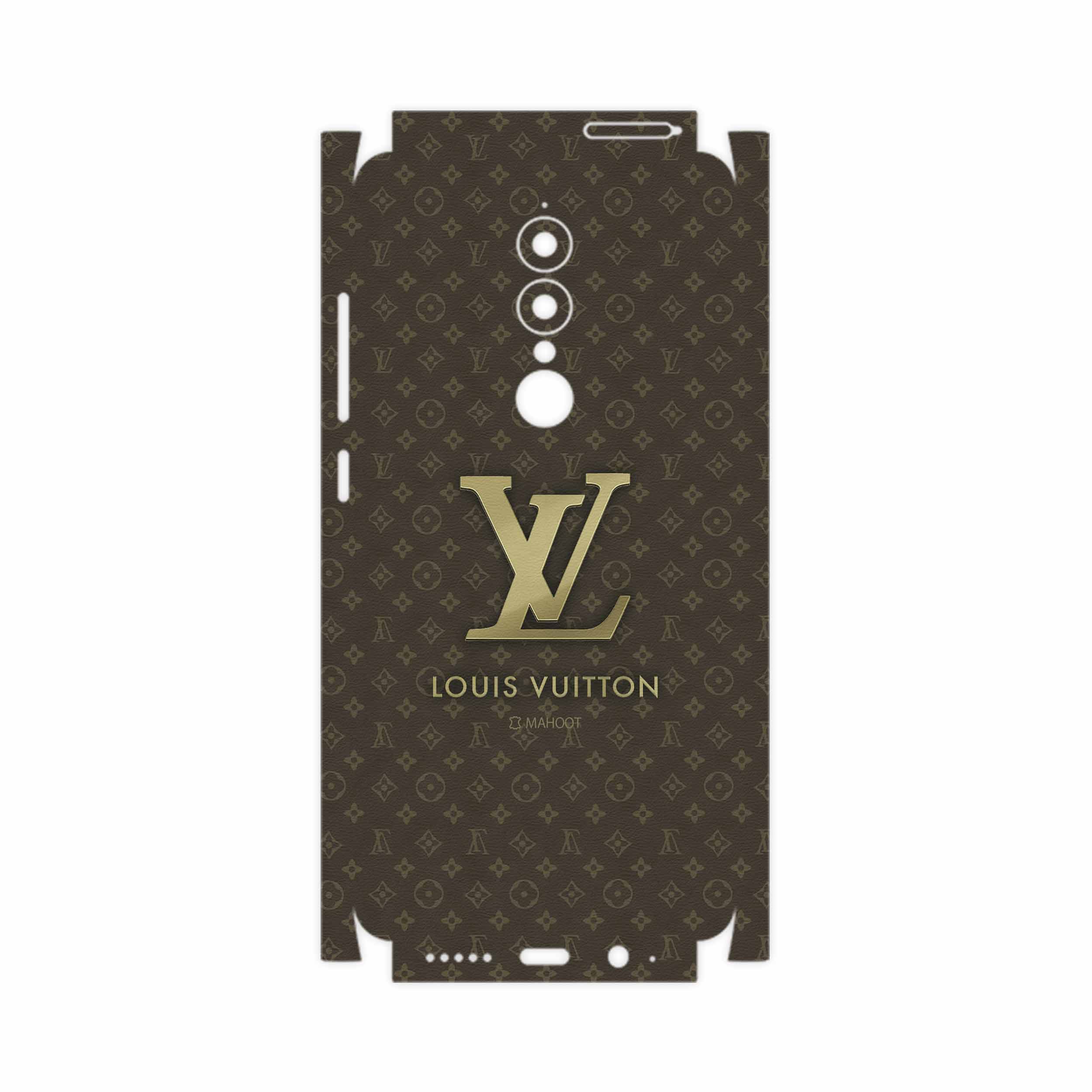 برچسب پوششی ماهوت مدل LOUIS-VUITTON-Logo-FullSkin مناسب برای گوشی موبایل یومی A1 Pro