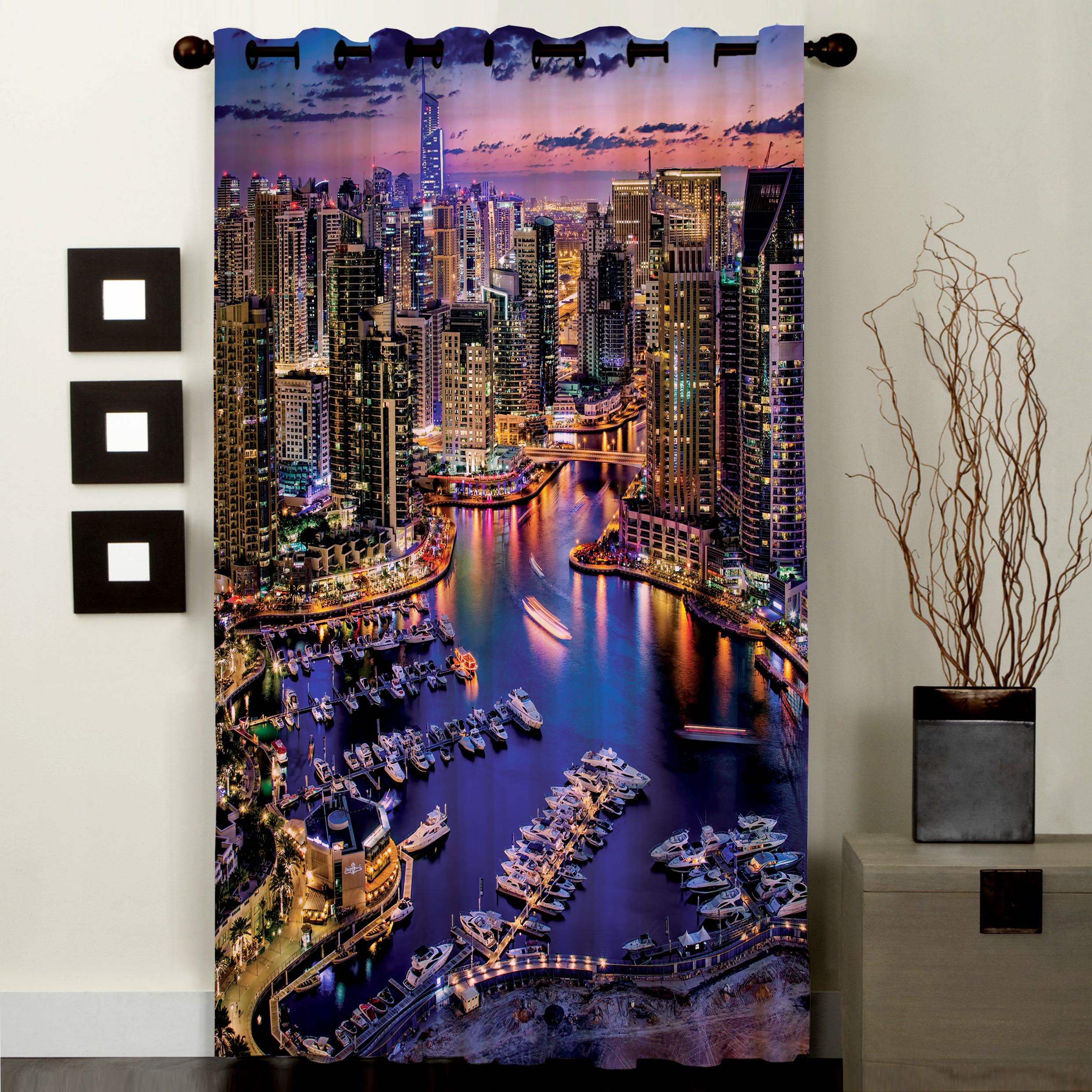 پرده مدل C5-50135 ارتفاع 270x140 سانتی‌متر