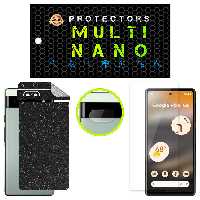 محافظ صفحه نمایش مولتی نانو مدل X-SLFG مناسب برای گوشی موبایل گوگل Pixel 6A به همراه برچسب پوششی پشت و محافظ لنز دوربین | کالا برتری