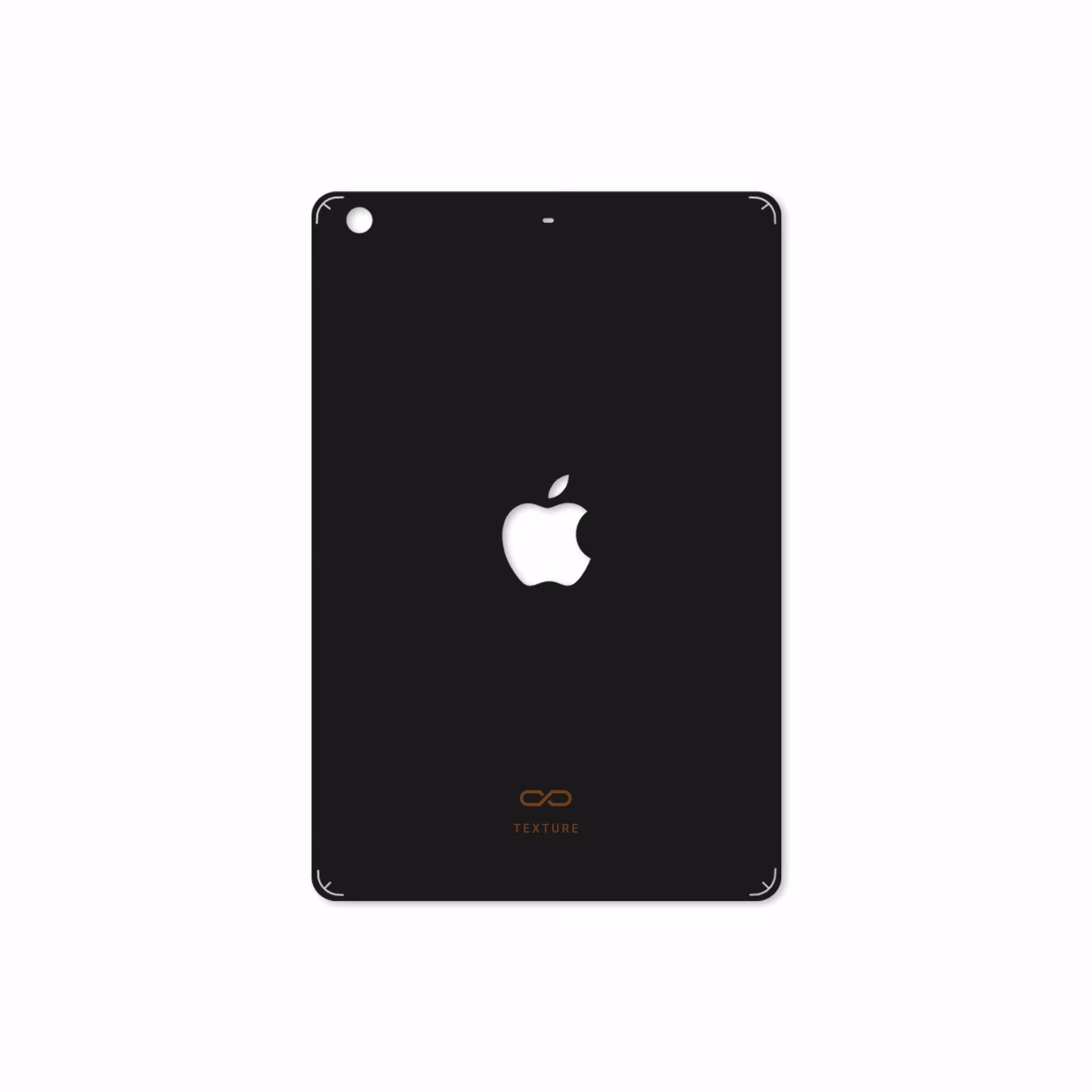 برچسب پوششی ماهوت مدل Matte-Black مناسب برای تبلت اپل iPad mini 2 2013 A1491
