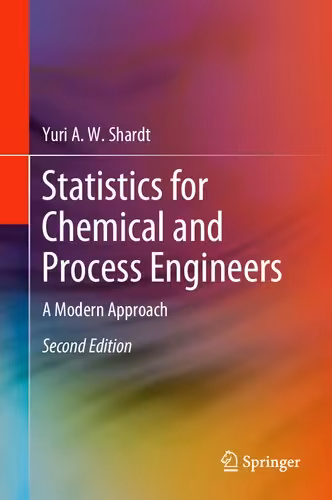 خرید و دانلود نسخه کامل کتاب Statistics for Chemical and Process Engineers: A Modern Approach