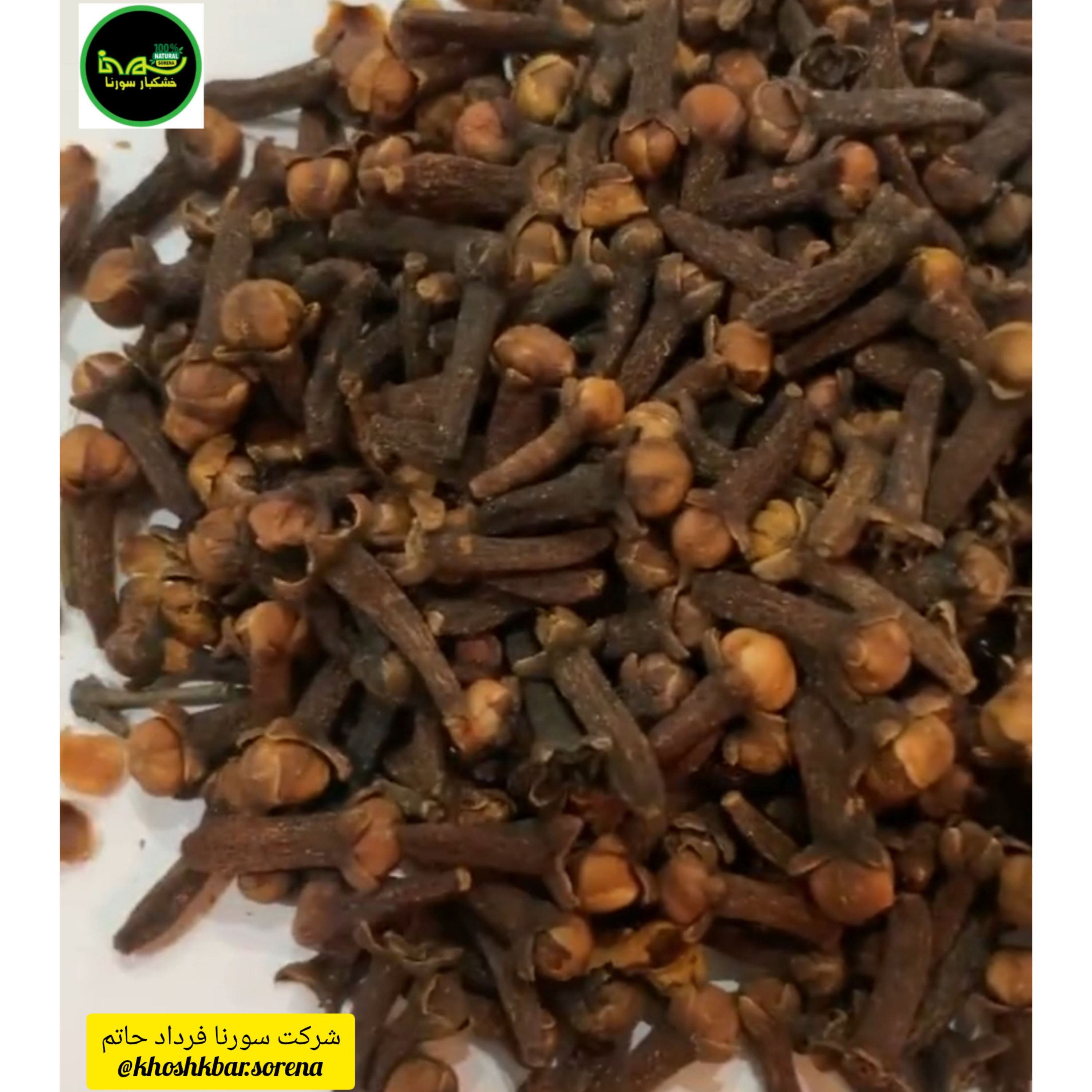 گل میخک قلم درشت درجه یک در بسته بندی 275 گرمی