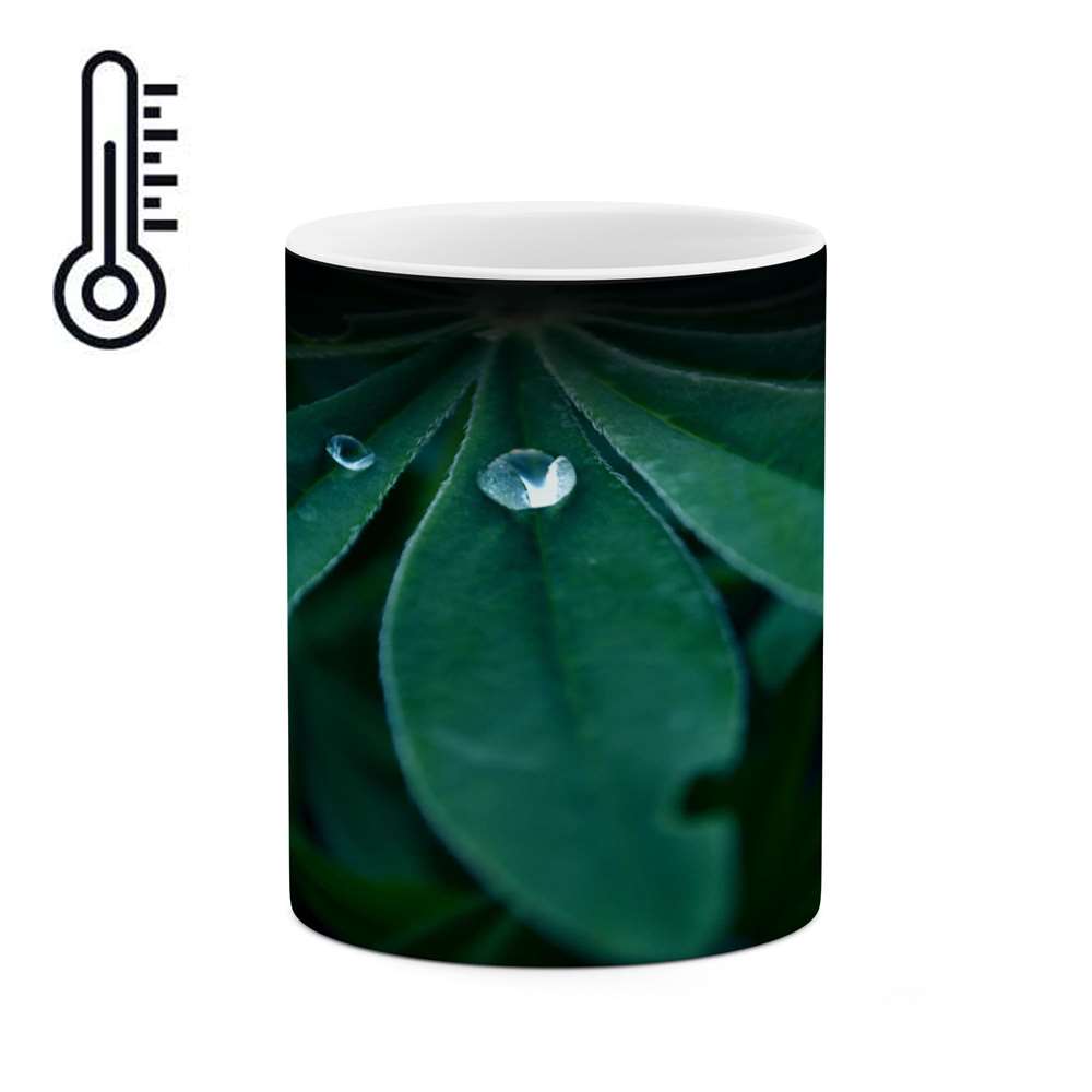 ماگ حرارتی کاکتی طرح برگ مدل mgh17283