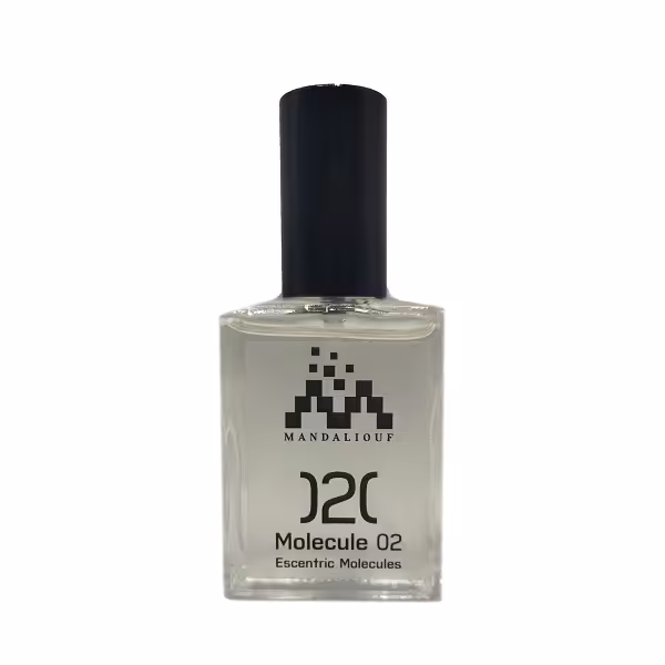 عطر جیبی مندلیف مدل اسنتریک مولکولز مولکول 02 حجم 15 میلی لیتر