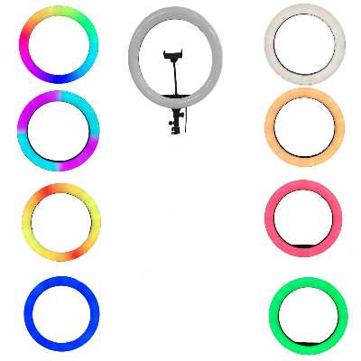 رینگ لایت مدل RGBLED MJ36 کد 14inch