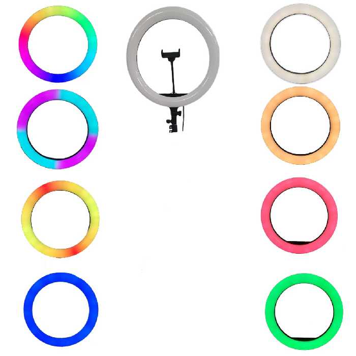 رینگ لایت مدل RGBLED MJ36 کد 14inch