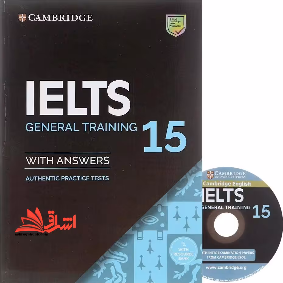 cambridge ielts general 15 with answers - فروشگاه کتاب اشراق