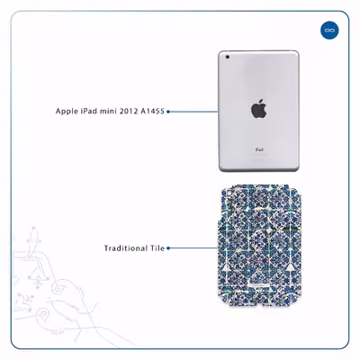 برچسب پوششی ماهوت مدل Iran-Tile1 مناسب برای تبلت اپل iPad mini 2012 A1455