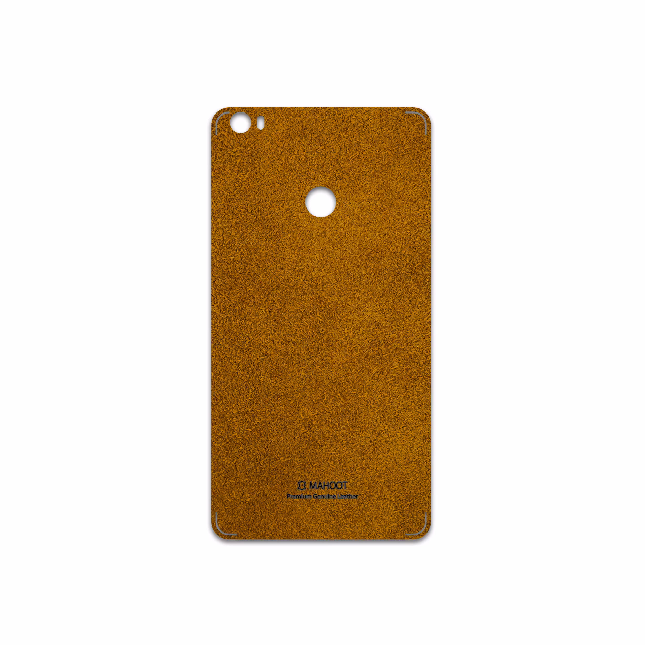 برچسب پوششی ماهوت مدل Brown-Chamois-Leather مناسب برای گوشی موبایل شیائومی Mi Max