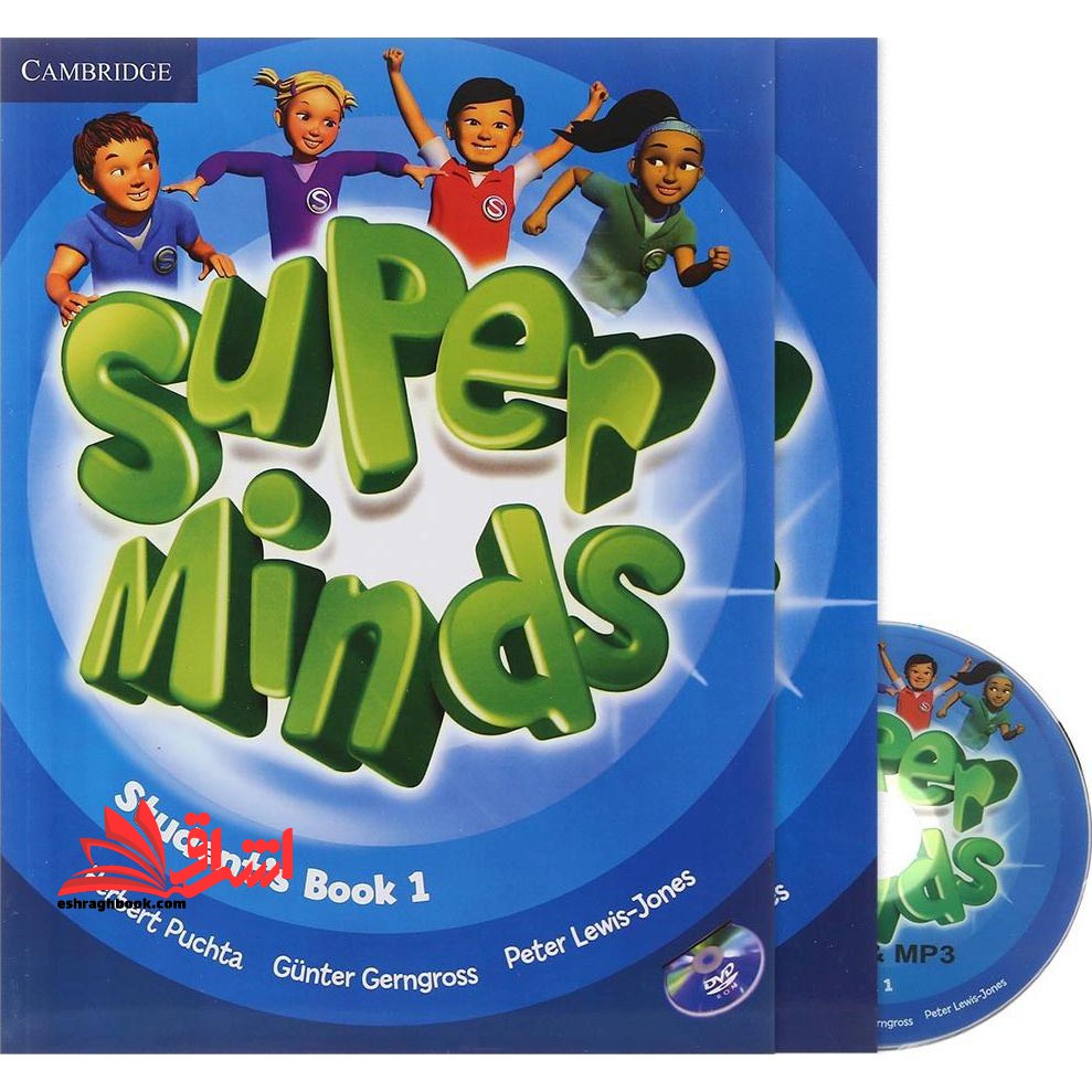 Super Minds 1 SB WB CD DVD - فروشگاه کتاب اشراق