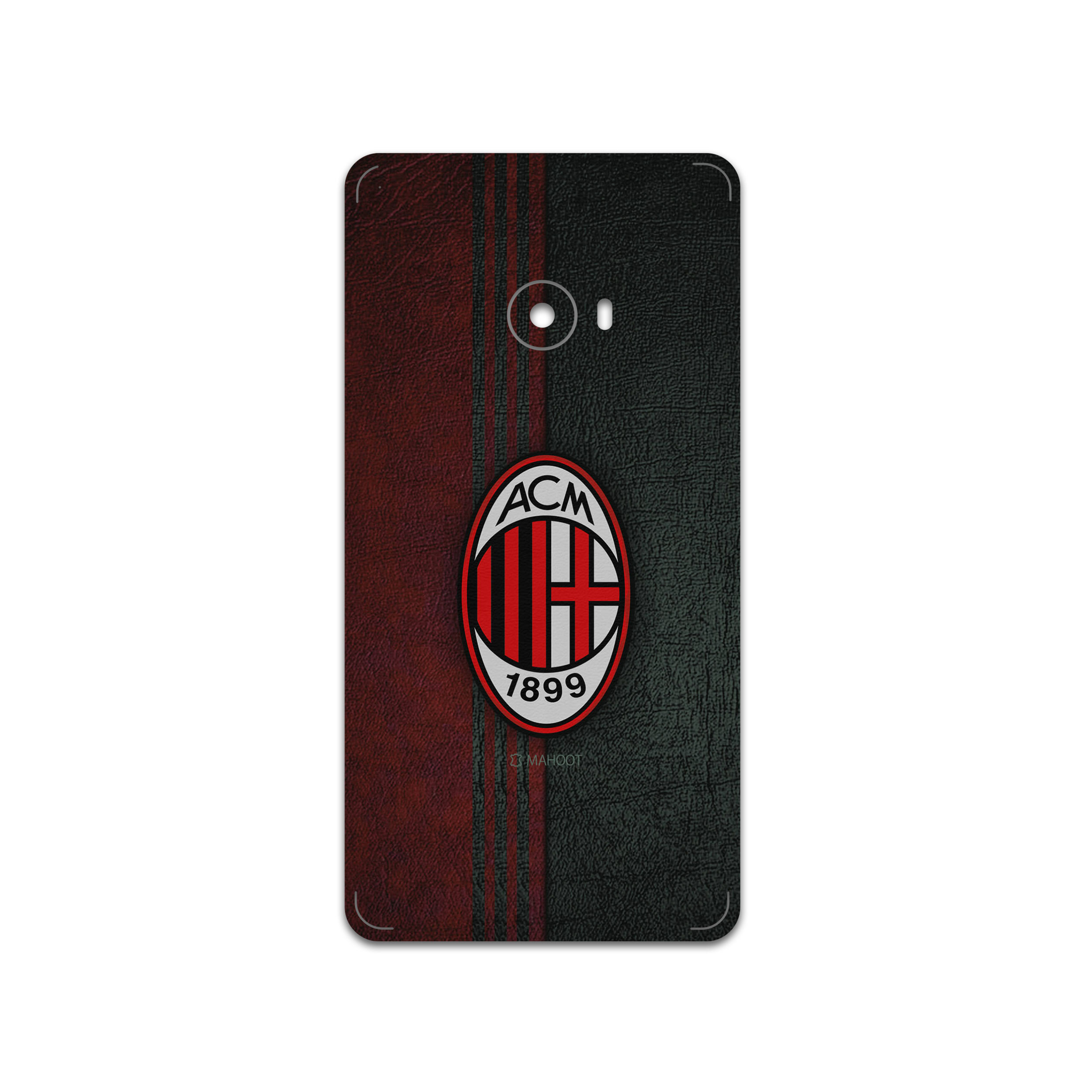 برچسب پوششی ماهوت مدل AC-Milan-FC مناسب برای گوشی موبایل شیائومی Mi Note 2
