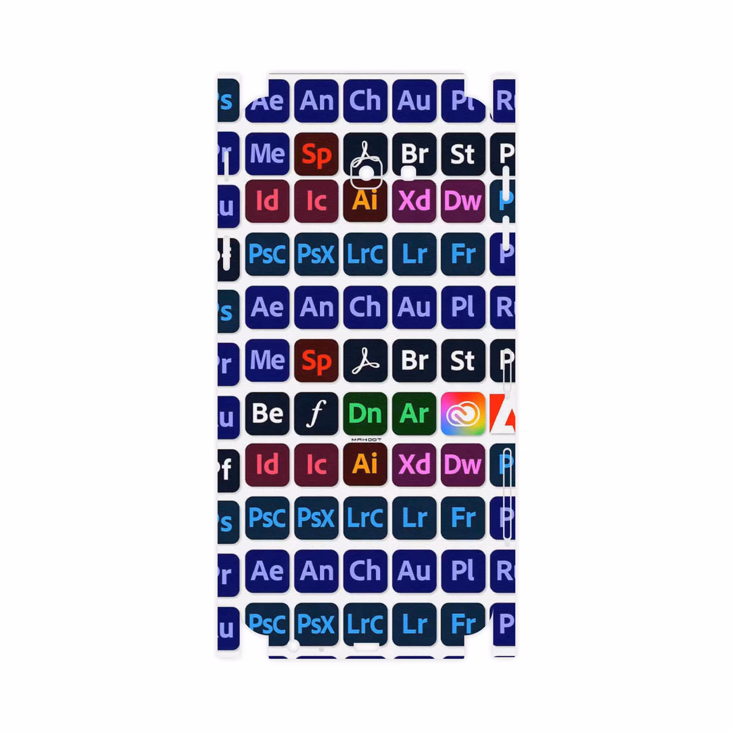برچسب پوششی ماهوت مدل Adobe-FullSkin مناسب برای گوشی موبایل سامسونگ Galaxy J4 Plus