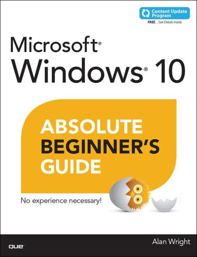 خرید و دانلود نسخه کامل کتاب Absolute Beginner’s Guide to Windows 10