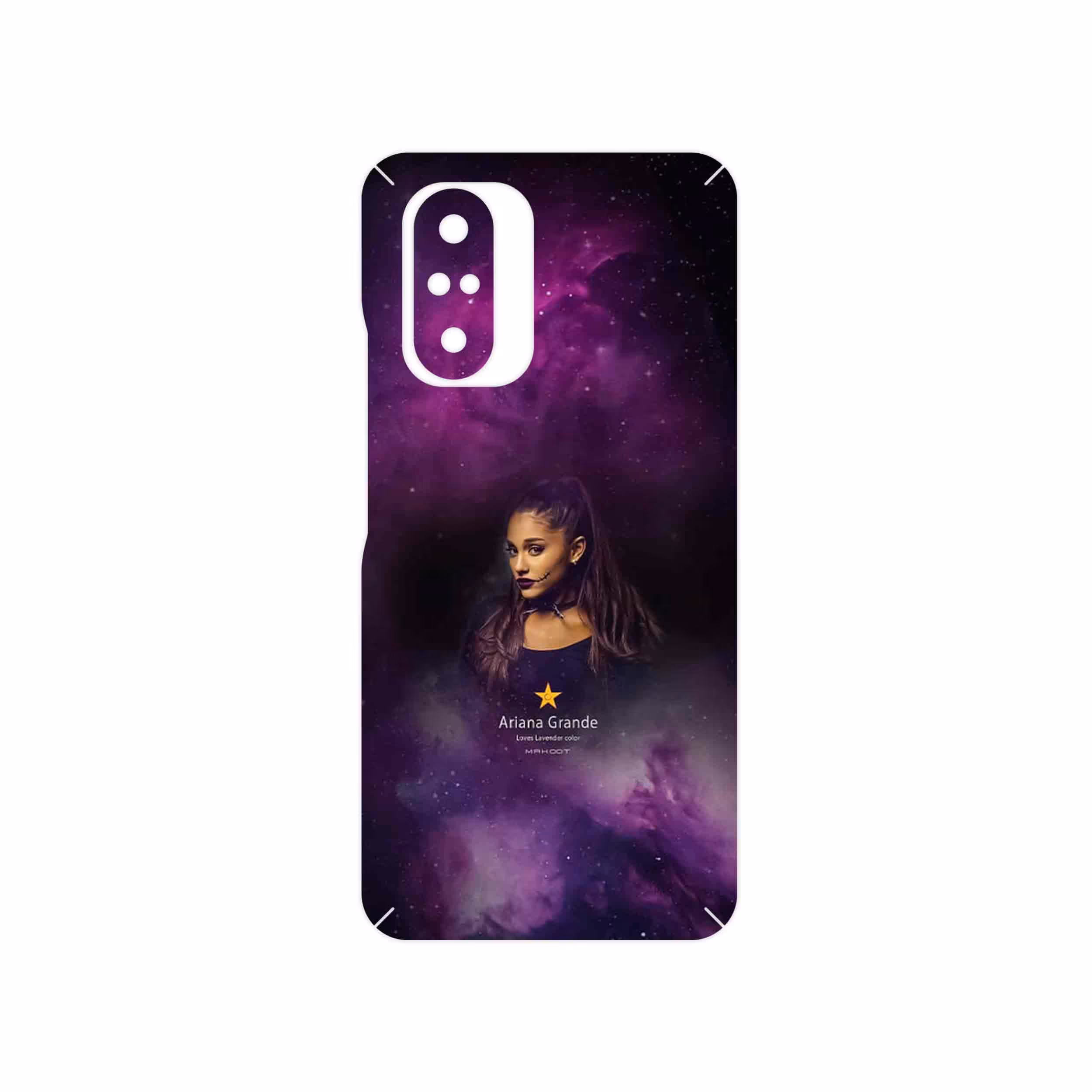 برچسب پوششی ماهوت مدل Ariana Grande مناسب برای گوشی موبایل شیائومی Poco F3 5G