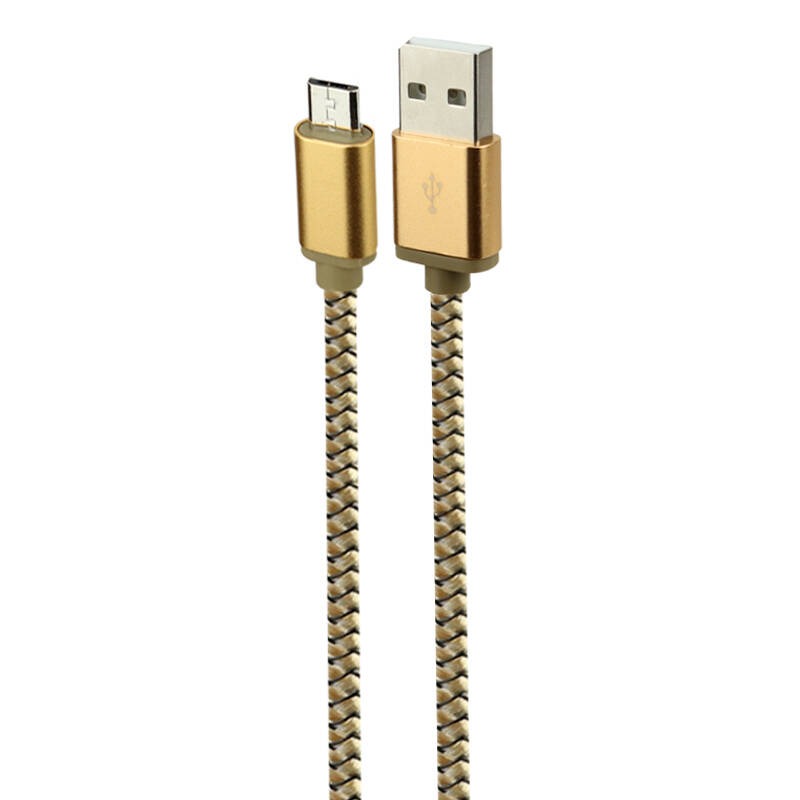 کابل تبدیل USB به microUSB الدینیو مدل LS31 طول 3 متر