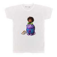 تی شرت بچگانه پرمانه طرح خانه کد pmt.1474