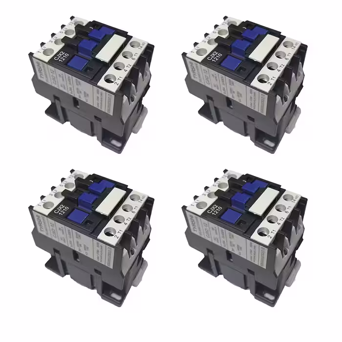 کنتاکتور تیراشی مدل CJX2-12 بسته 4 عددی