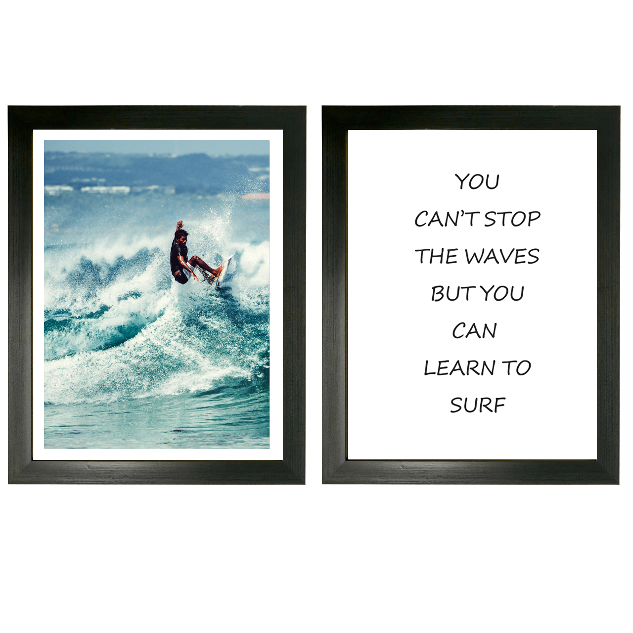 تابلو دکوما مدل DDD011-B مجموعه 2 عددی