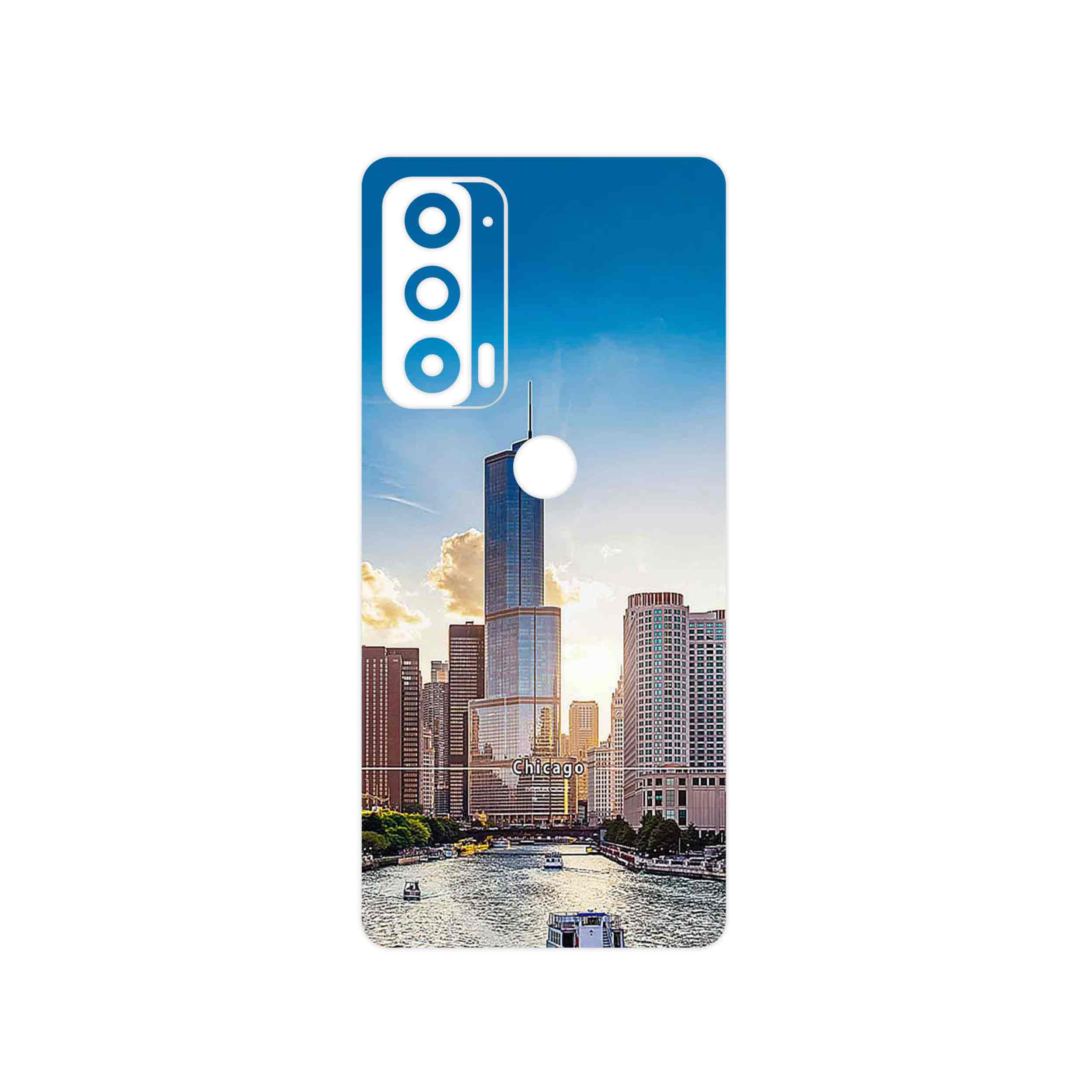 برچسب پوششی ماهوت مدل City of Chicago مناسب برای گوشی موبایل موتورولا Edge 20