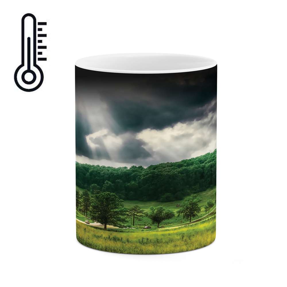 ماگ حرارتی طرح طبیعت زیبا مدل mgh01531